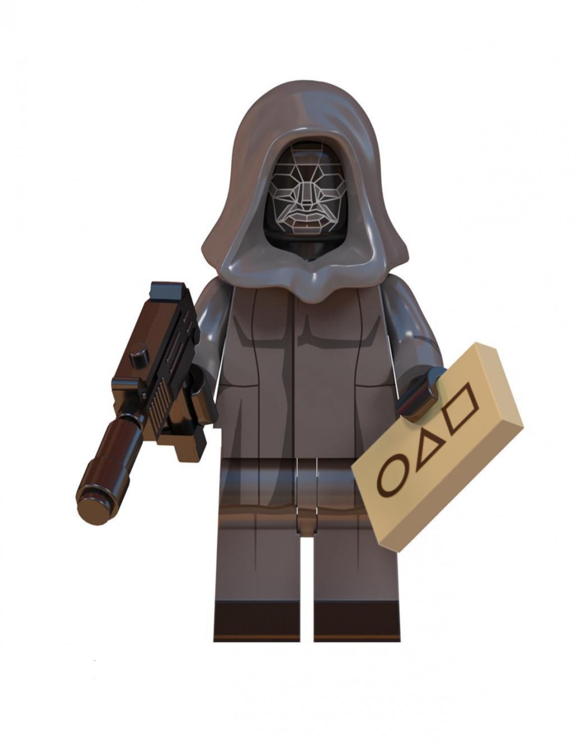 Front Man Squid Game Lego Minifigure Toy