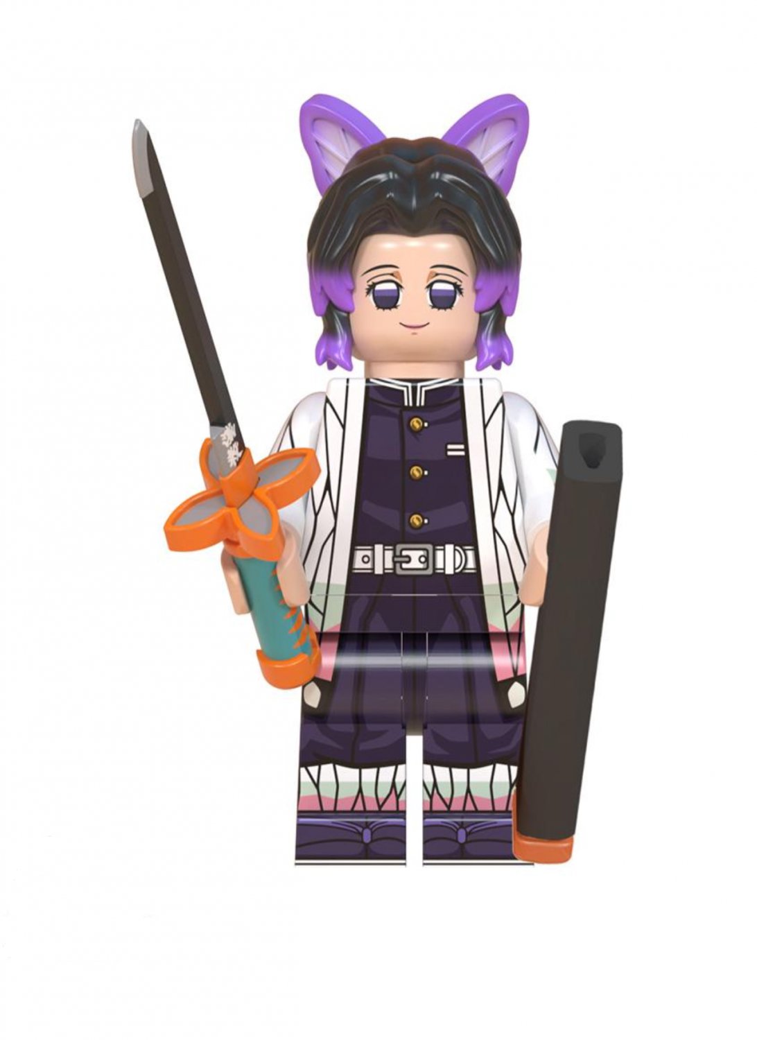 Shinobu Kocho Demon Slayer Kimetsu No Yaiba Lego Minifigure Block Toy