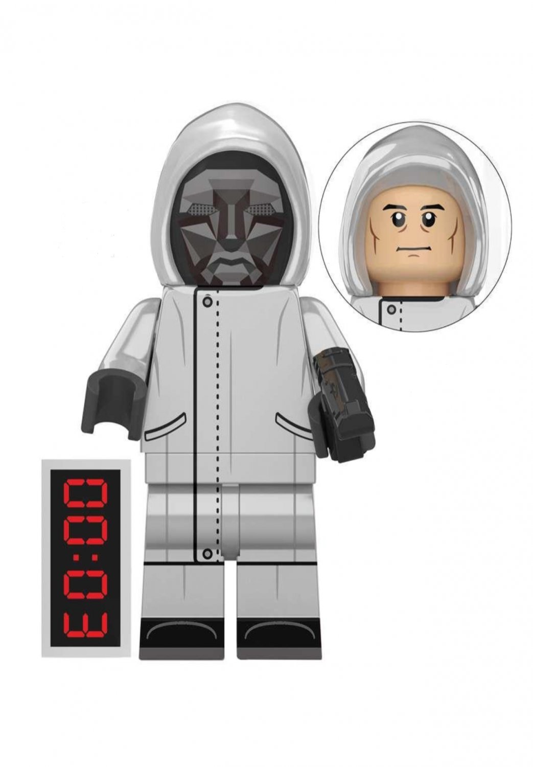 Frontman Masked Man Squid Game Lego Minifigure Toy