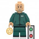 Player Number 1 Squid Game Lego Minifigure Toy