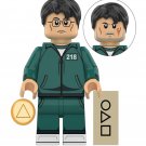 Player Number 218 Squid Game Lego Minifigure Toy