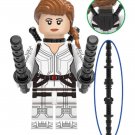 White Suit Melina in Black Widow Movie Lego Minifigure Toy