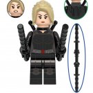 Yelena Belova Black Suit in Black Widow Movie Lego Minifigure Toy