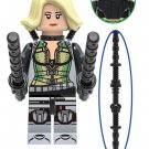 Natasha Romanoff Green Vest in Black Widow Movie Lego Minifigure Toy