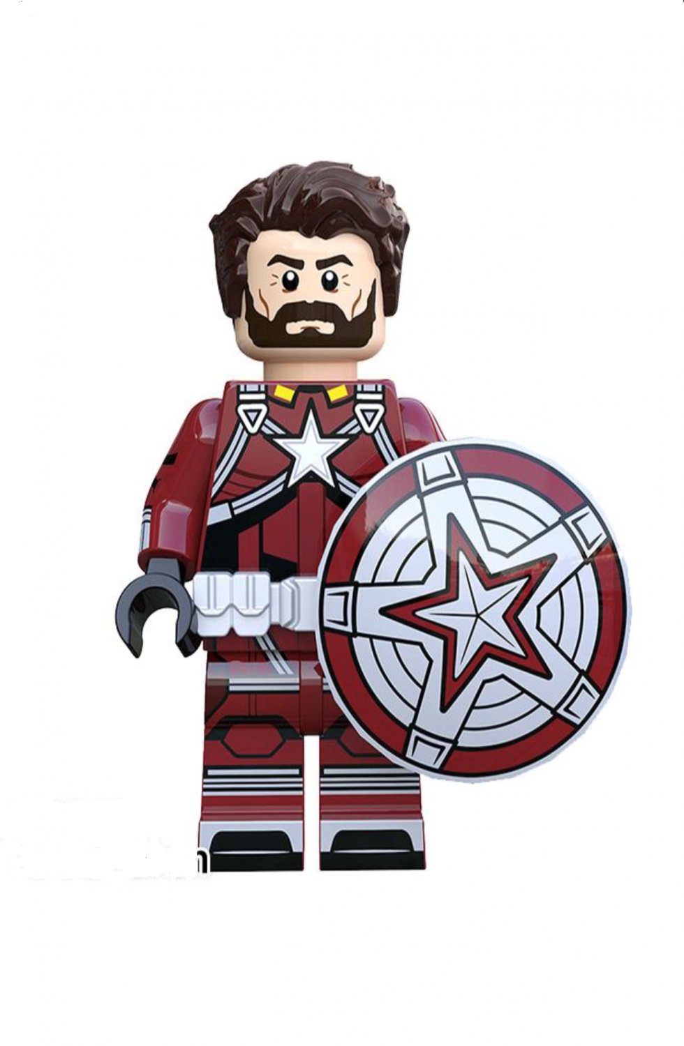 Young Red Guardian in Black Widow Movie Lego Minifigure Toy