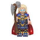 Metallic Suit Thor in Love and Thunder Lego Minifigure Toy