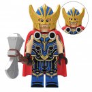 Blue Suit Thor in Love and Thunder Lego Minifigure Toy