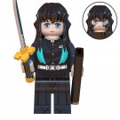 Muichiro Tokito Lego Minifigure Toy in Demon Slayer Kimetsu no Yaiba