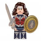 Blue Red Armor Wonder Woman 1984 Lego Minifigure Toy