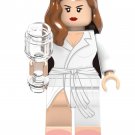 Gala White Gown Diana Prince Lego Minifigure Toy in Wonder Woman 1984 Movie
