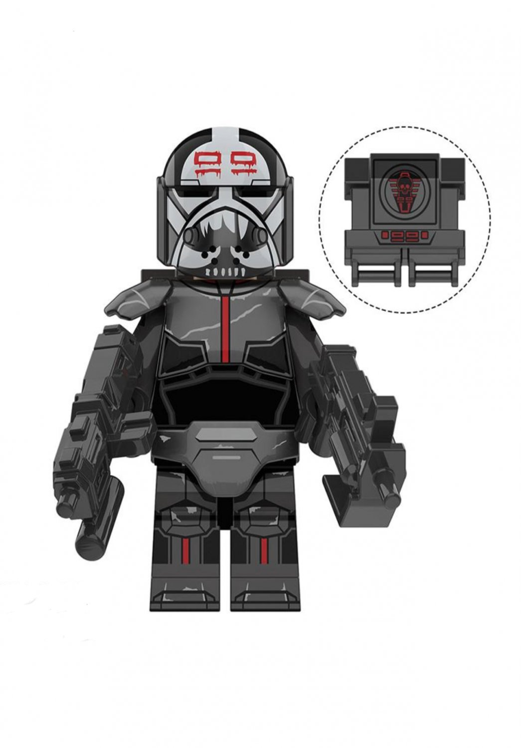 Wrecker in Bad Batch Lego Minifigure Toy Star Wars