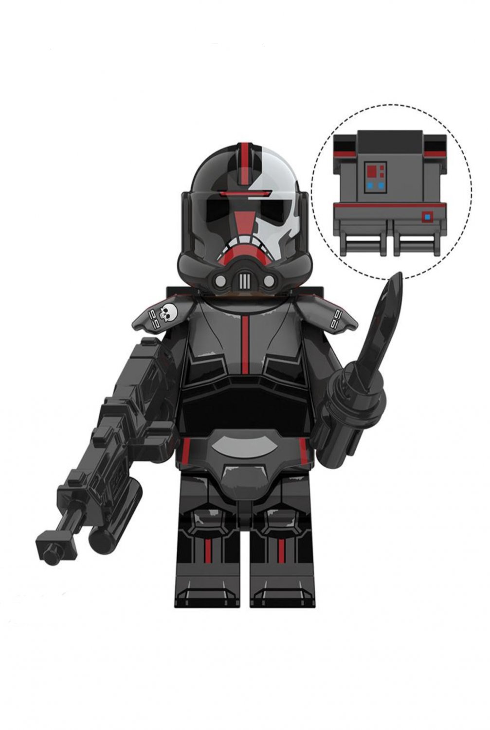 Hunter in Bad Batch Lego Minifigure Toy Star Wars