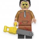 Leatherface Lego Minifigure Toy in The Texas Chainsaw Massacre Horror Halloween