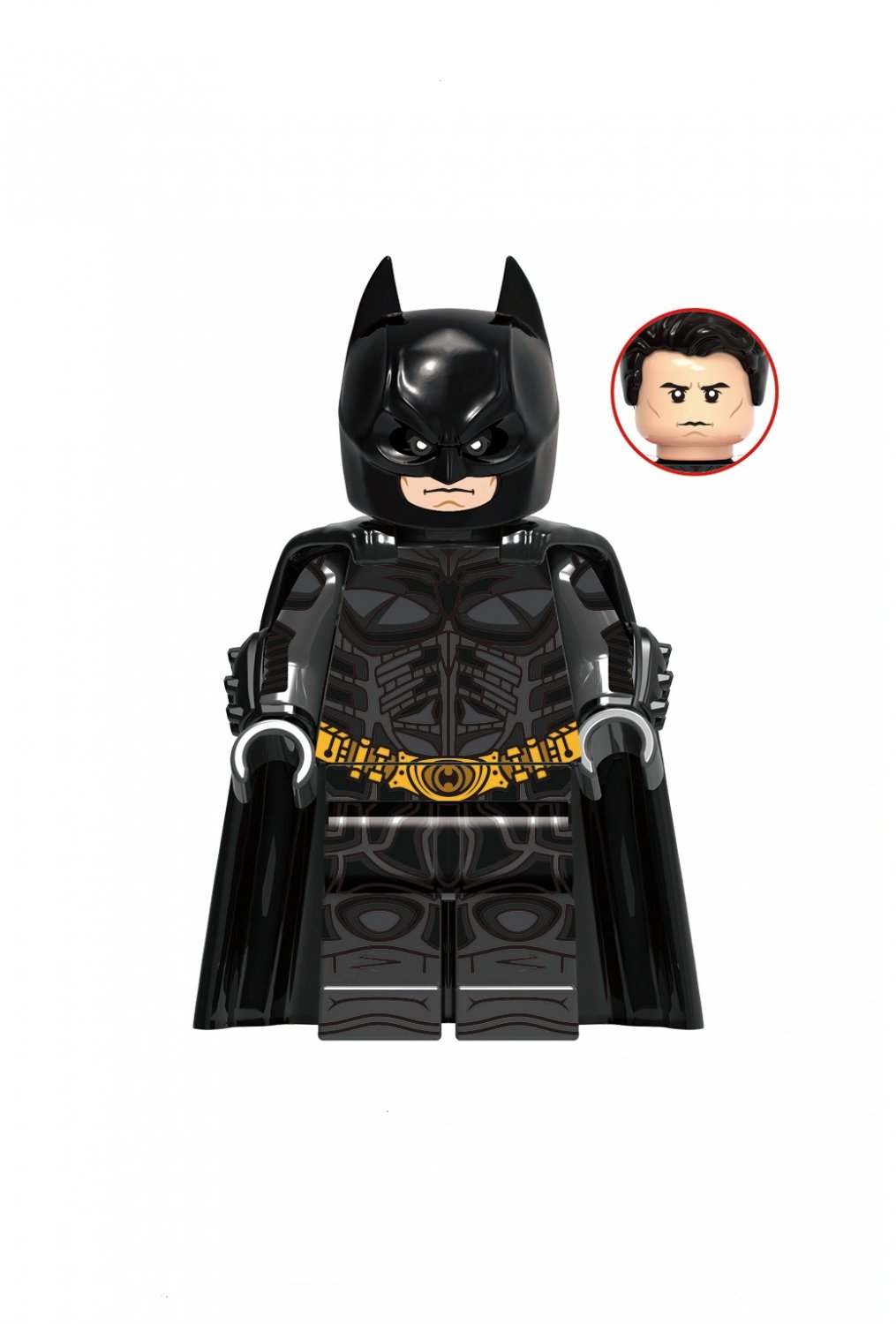 Christian Bale Batman Lego Minifigure Toy