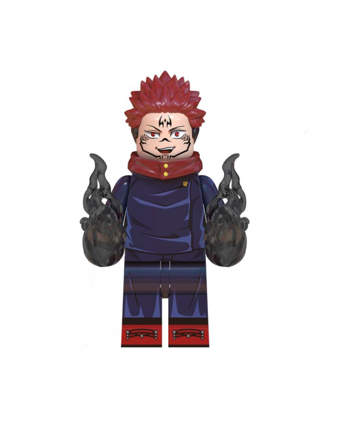 Yuji Itadori Jujutsu Kaisen Lego Minifigure Block Toy