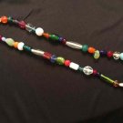Rainbow beaded necklace