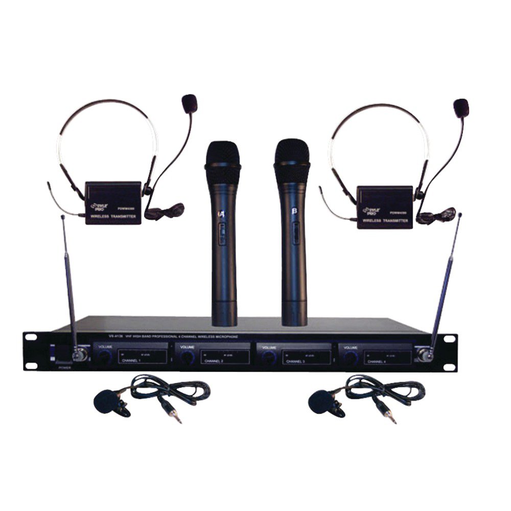 Pyle PDWM4300 Handheld Wireless Professional Microphone