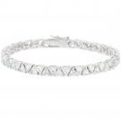 Designer custom Divinity Tennis Bracelet