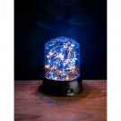 Home Decor Tabletop Mantel Bookshelf Two Color LED Shimmer Light Display Lamp
