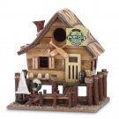 YACHT CLUB WOODEN DOCK STYLE BIRDHOUSE GARDEN YARD HANGING HANG CLEARANCE SALE