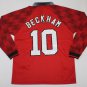 Manchester united 1996 1997 1998 jersey shirt BECKHAM long sleeve manchester trikot 96 97