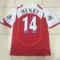 Arsenal jersey shirt 2004 2005 shirt henry arsenal short sleeve shirt henry 2004 2005