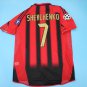 ac milan jersey 2003 2004 shirt shevchenko champions league model ac milan 2003 2004 sheva