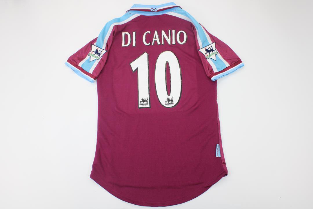 west ham jersey retro di canio 1999 2000 west ham shirt 1999 2000 paolo di canio