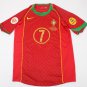 portugal 2004 eurocup final shirt jersey luis figo portugal retro shirt vs greece