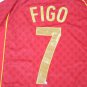 portugal 2004 eurocup final shirt jersey luis figo portugal retro shirt vs greece