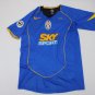 juventus jersey shirt 2004 2005 away blue juventus trikot 2004 2005 blue del piero