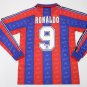 fc barcelona jersey  1996 1997 ronaldo nazario shirt t-shirt playera chamarra long sleeve