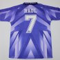 real madrid jersey shirt 1996 1997 away purple raul real madrid playera 96 97