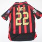 ac milan jersey 2006 2007 shirt kaka champions league model ac milan 2006 2007 maglia