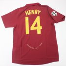 Arsenal jersey shirt 2005 2006 away henry arsenal trikot 2005 2006 maillot champions league