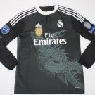 Real madrid jersey shirt 2014 2015 black dragon champions league ronaldo maglia maillot trikot
