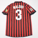 ac milan jersey shirt centenary 2000 maldini ac milan maglia 2000 trikot maillot playera