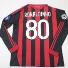 ac milan jersey shirt 2009 2010 ronaldinho MALDINI LAST MATCH ac milan 2009 2010 trikot maglia