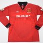 Manchester united jersey 1994 1995 shirt cantona manchester united 94 95 trikot maillot long sleeve