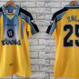 Chelsea jersey 1995 1996 1997 away yellow zola short sleeve premier league chelsea maillot