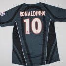 psg jersey shirt 2001 2002 ronaldinho black paris saint germain 2001 2002 ronaldinho maillot