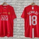 Manchester united 2007 2008 shirt champions league final scholes jersey