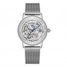 2018 New Style Lady's Watch Fancy Mechanical Watch Elegant Waterproof Hollowing Steel Strap Watch