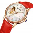 2018 New Style Fashion Watch Lady Fancy Waterproof Watch Women's Leather Shell Dial Wristwatch