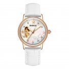 2018 New Style Fashion Watch Lady Fancy Waterproof Watch Women's Leather Shell Dial Wristwatch