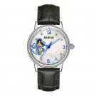 2018 New Style Fashion Watch Lady Fancy Waterproof Watch Women's Leather Shell Dial Wristwatch
