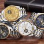 New Style Men's Fashion Mechanical Watch Men's Business Hollowing Watch Waterproof Wristwatch