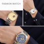 New Style Men's Fashion Mechanical Watch Men's Business Hollowing Watch Waterproof Wristwatch