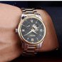 New Style Men's Fashion Mechanical Watch Men's Business Hollowing Watch Waterproof Wristwatch