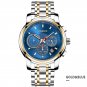 New Style Men Fashion Watch Waterproof Quartz Watch Business Wristwatch Nightlight Watch